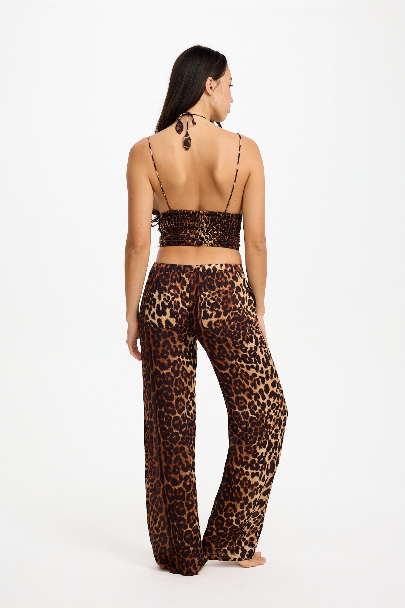 Coco Pants - Digital Leopard
