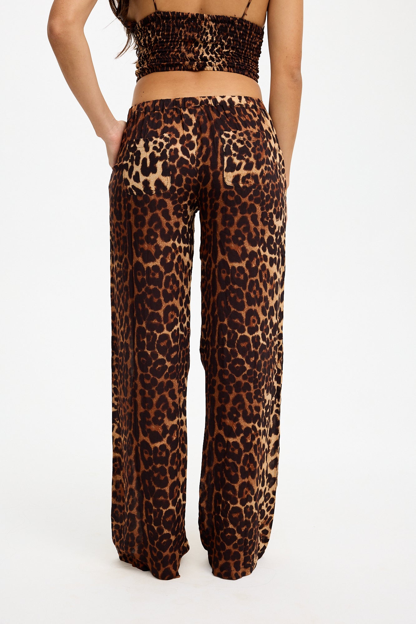 Coco Pants - Digital Leopard
