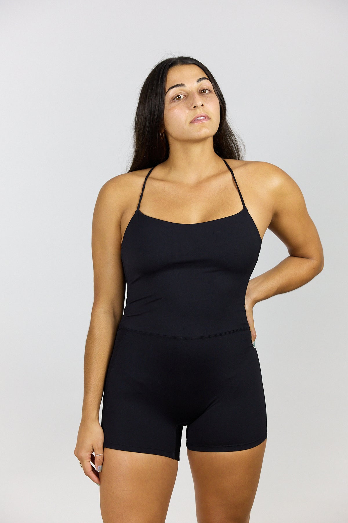 Cross-Back Active Romper