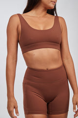 Sports Bra - Cacao